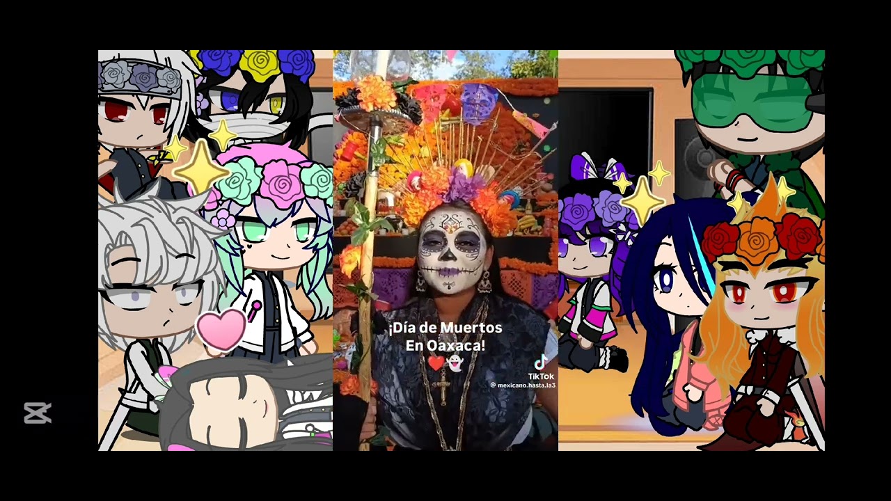 los pilares reaccionan a el día de muertos ✨🎉🎃🕸️(un poco de sanegiyu y sanekana)