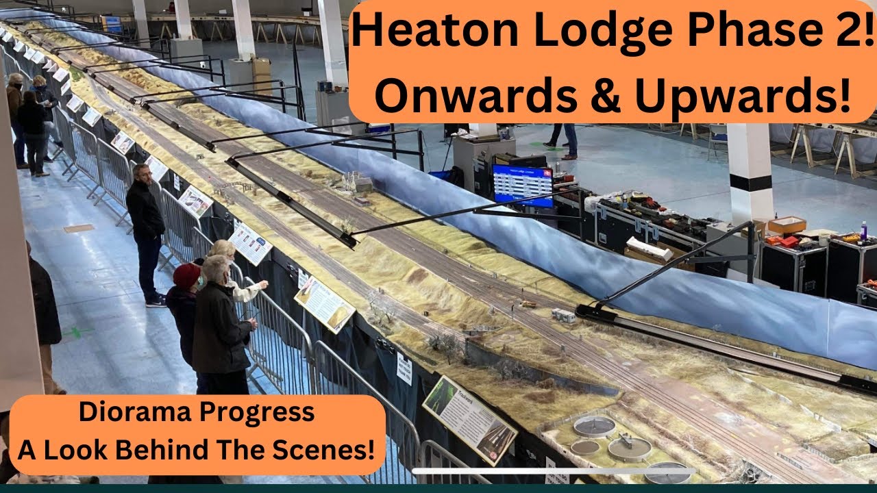 Britain's Biggest Model Railway - Heaton Lodge Phase 2! More Static Grass & Behind The Scenes..