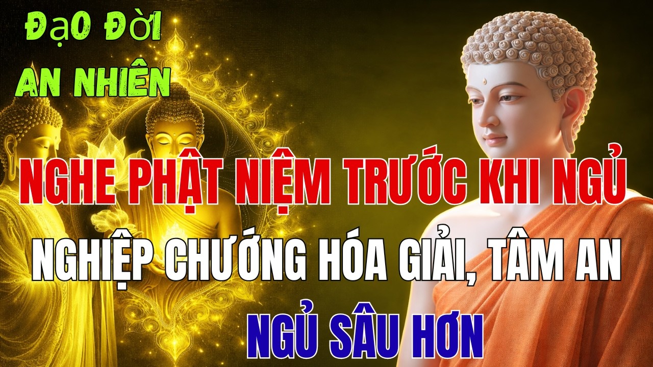 Đức Phật Dạy: Trước Khi Ngủ Là Lúc Nghiệp Dễ Chuyển Nhất - Nghe Để Tâm An, Hóa Giải Nghiệp