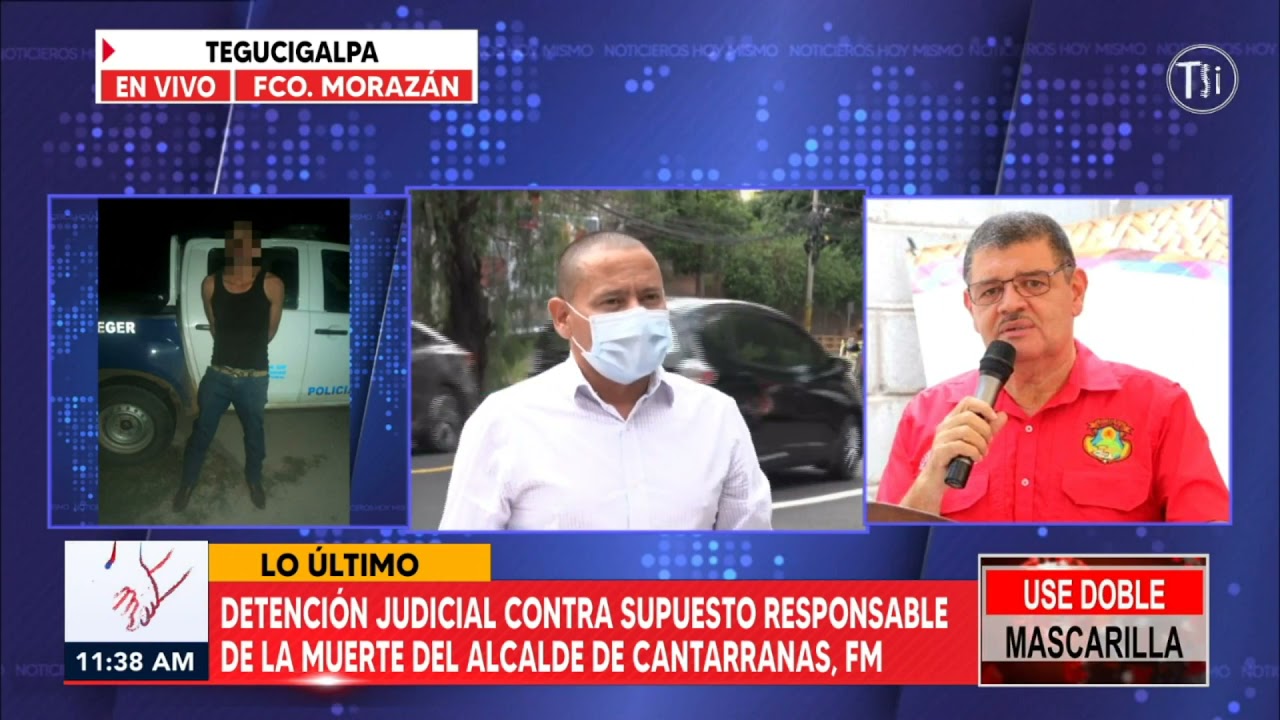 Dictan detención judicial a supuesto asesino del alcalde Francisco Gaitán