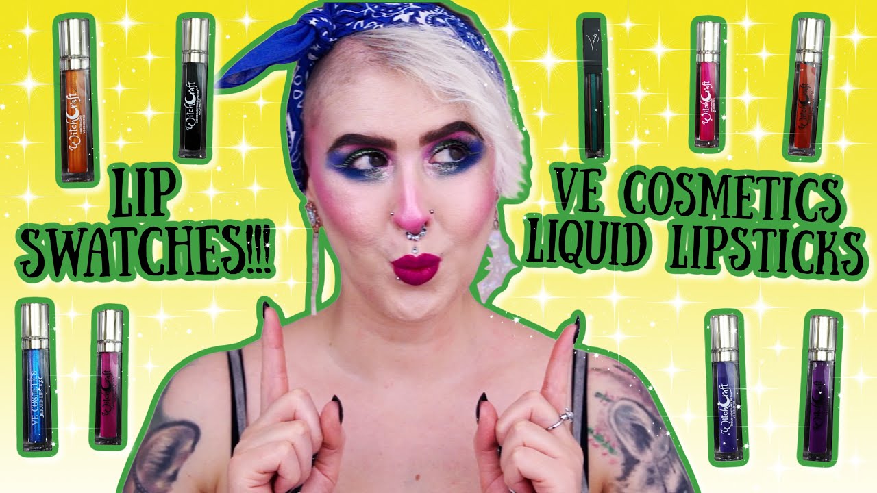 Ve Cosmetics Liquid Lipstick Review & Lip Swatches 💄🌃✨