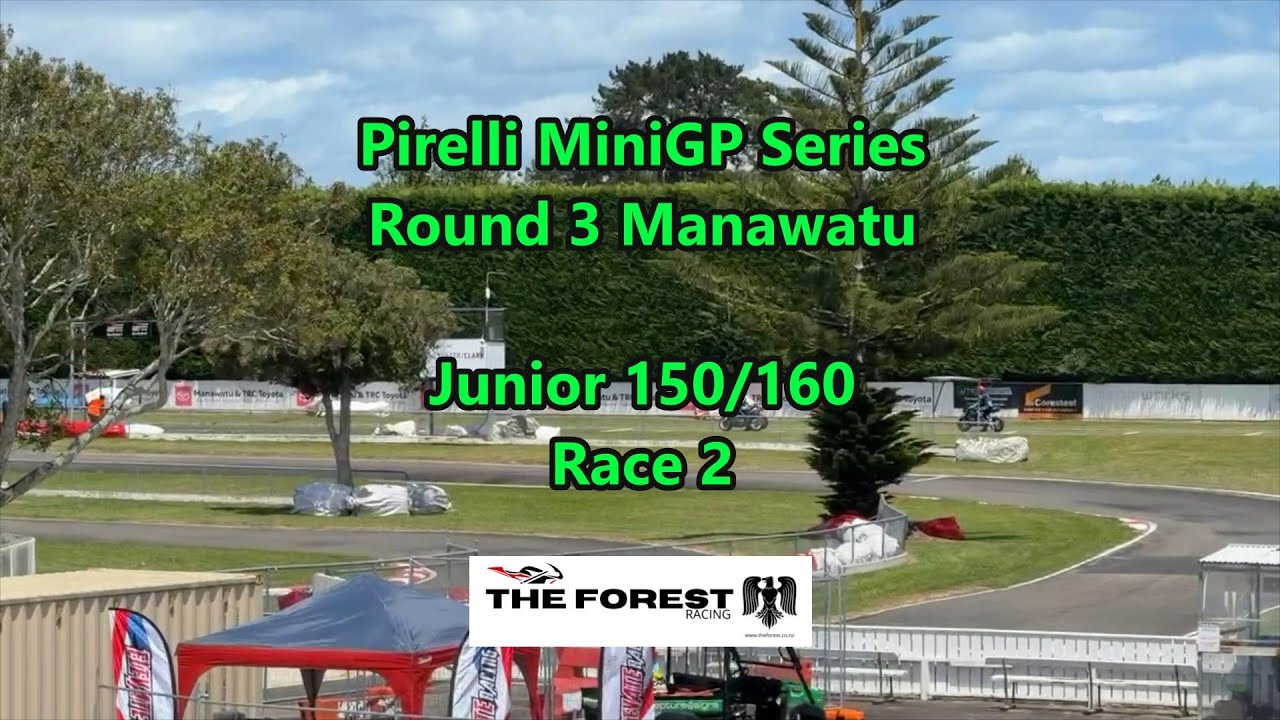 Race 2 Junior 150/160cc - Manawatu - Pirelli MiniGP Race Series 2025/26 Round 3