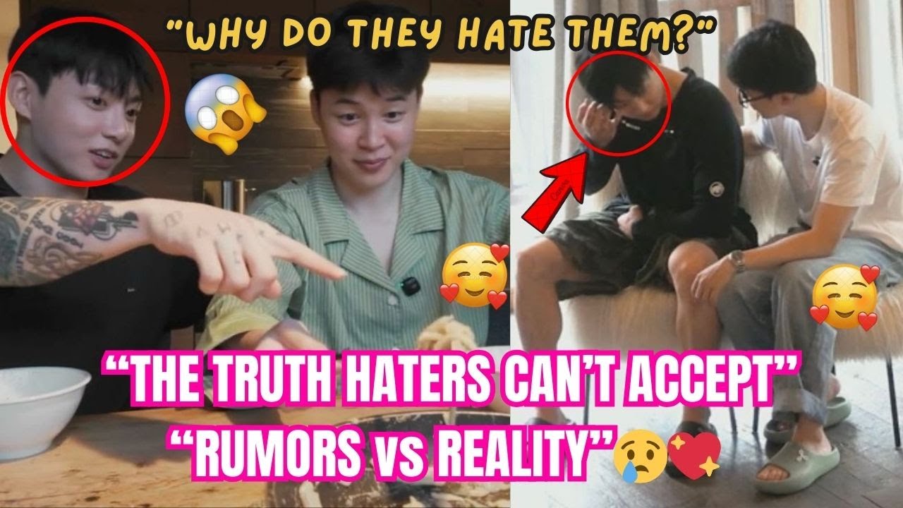 Ненависть, слухи и реальность 🔍 Почему Чимин и Чонгук постоянно становятся мишенью 🖤