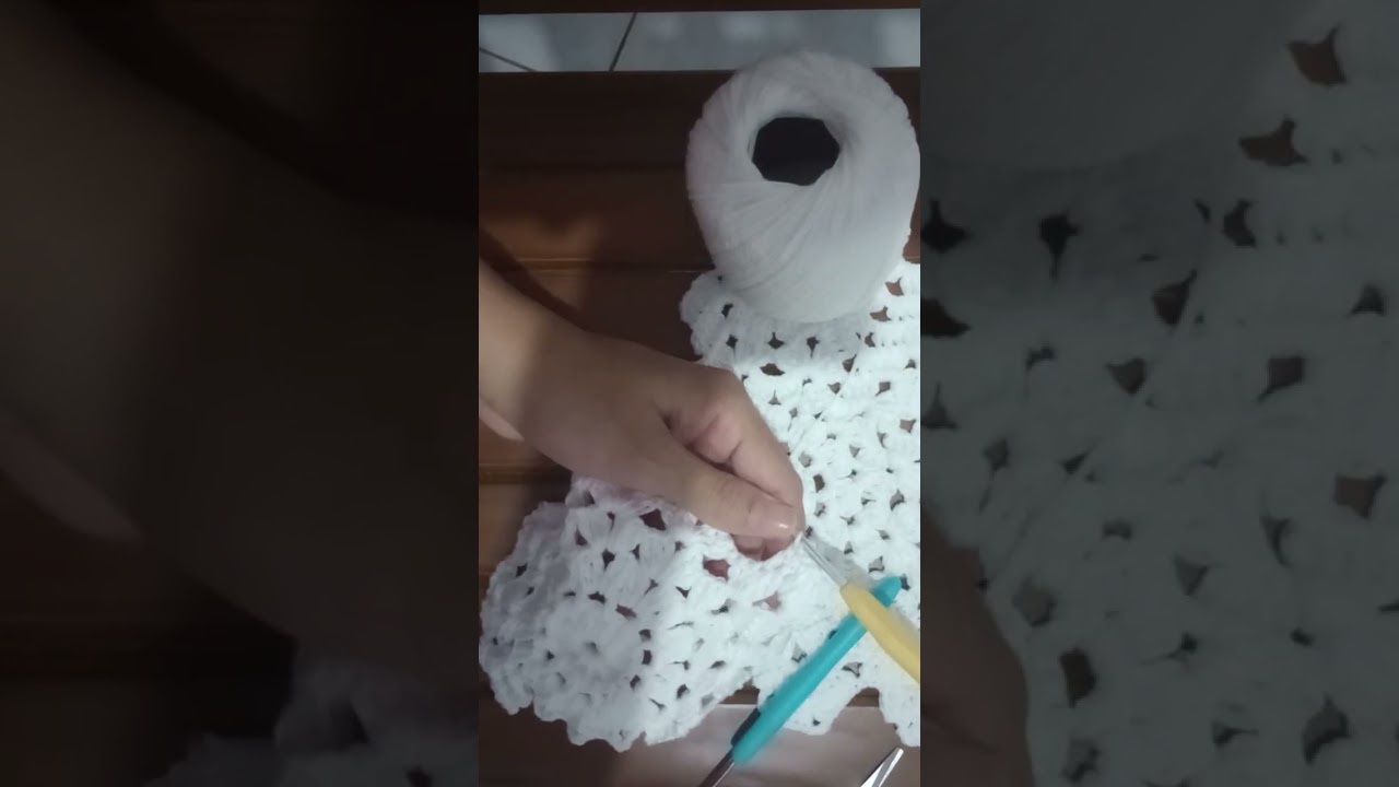 Crochê passo a passo: 2 aula da folha de crochê 