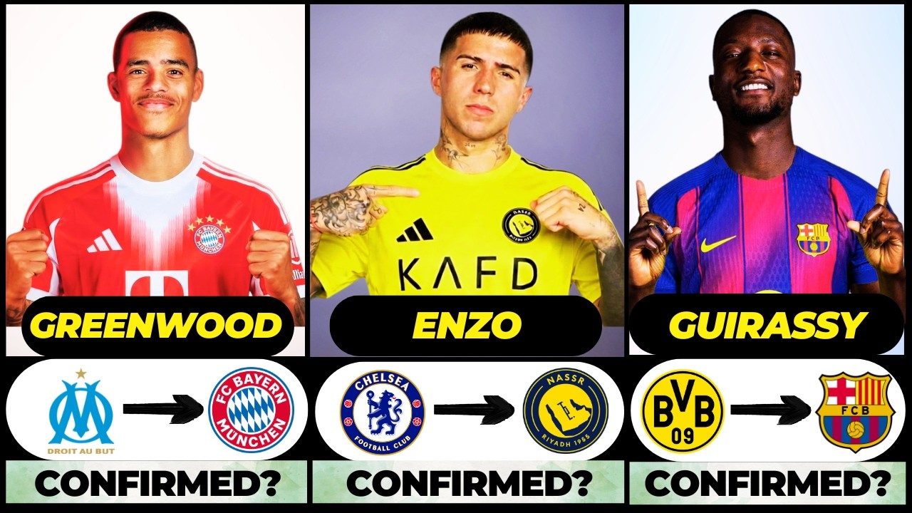 🚨 ALL LATEST CONFIRMED TRANSFER SUMMER AND RUMOURS 2026, 🔥 Enzo, Greenwood, Guirassy✅️