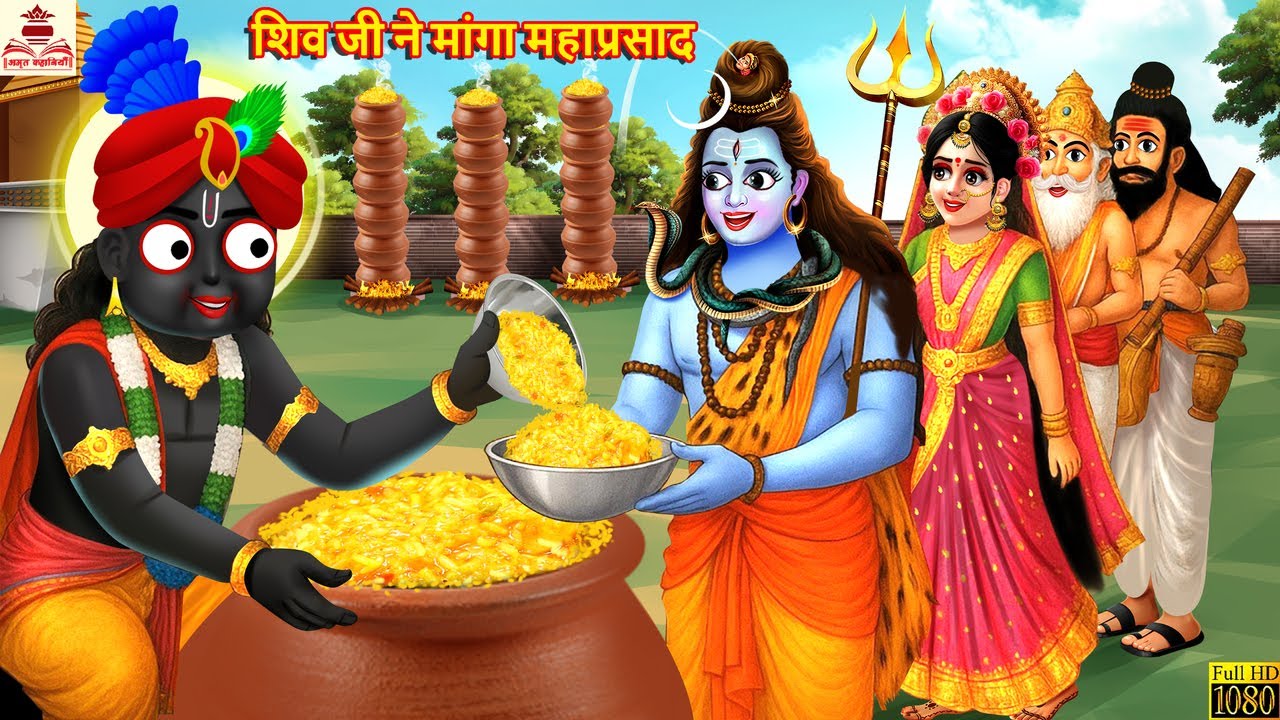 शिव जी ने मांगा महाप्रसाद | Shiv Ji Ne Manga Mahaprasad | Hindi Kahani | Moral Stories | Shiv Bhakt