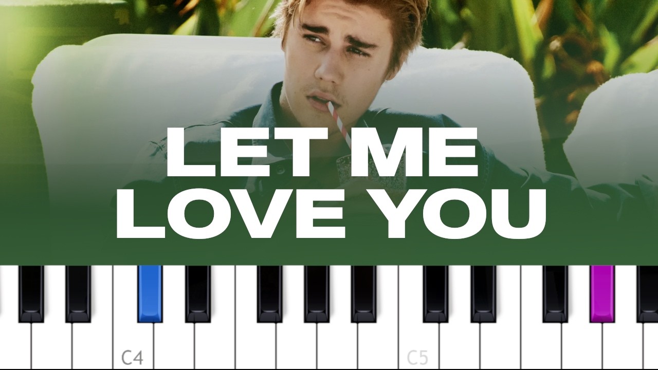 DJ Snake, Justin Bieber – Let Me Love You (piano tutorial)