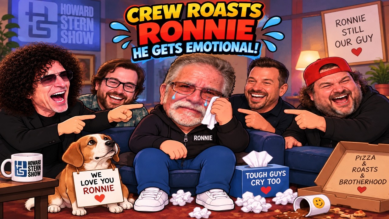Ronnie Gets EMOTIONAL After the Entire Crew ROASTS Him! 😢🔥 - Howard Stern Show Gold 2026