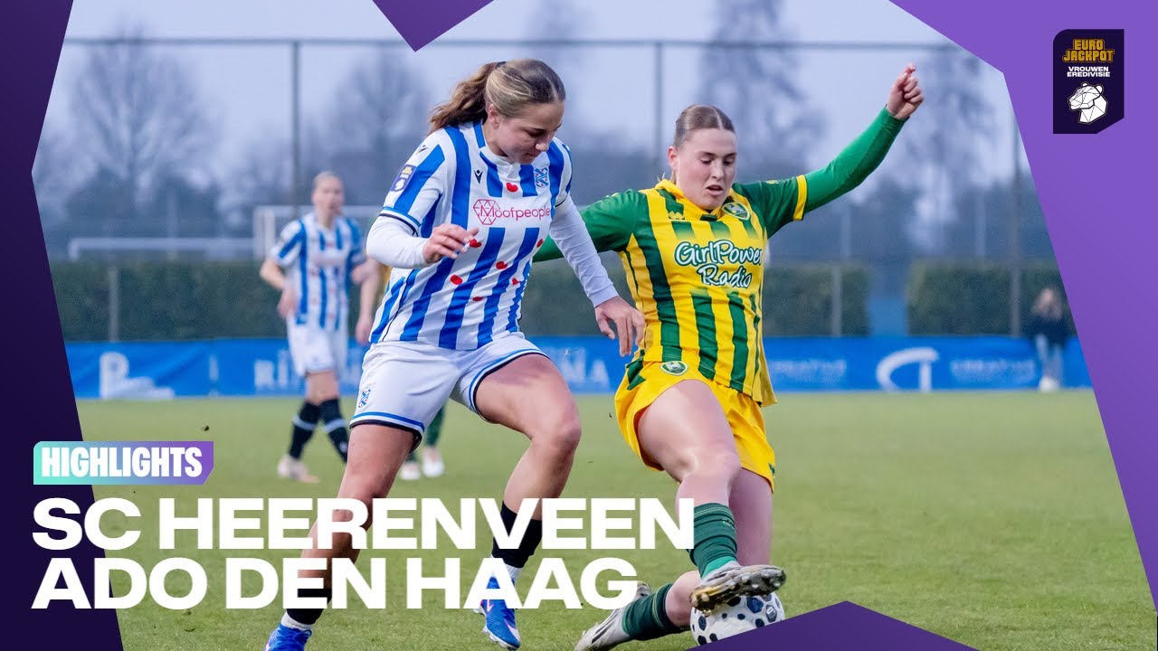 5 GOALS tussen sc Heerenveen en ADO Den Haag ⚽ | Highlights sc Heerenveen - ADO Den Haag