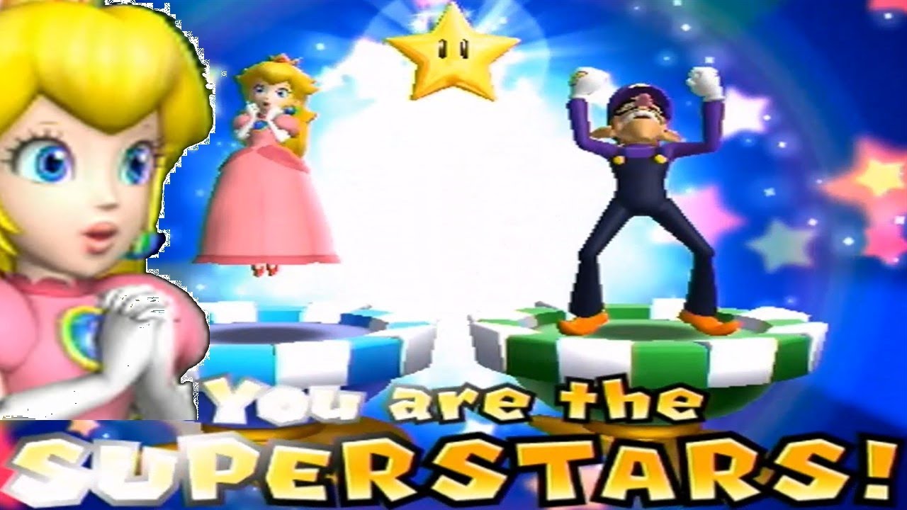 Mario Party 9◆Solo Mode #99 Peach(2 Players Tie)◆Bowser Station