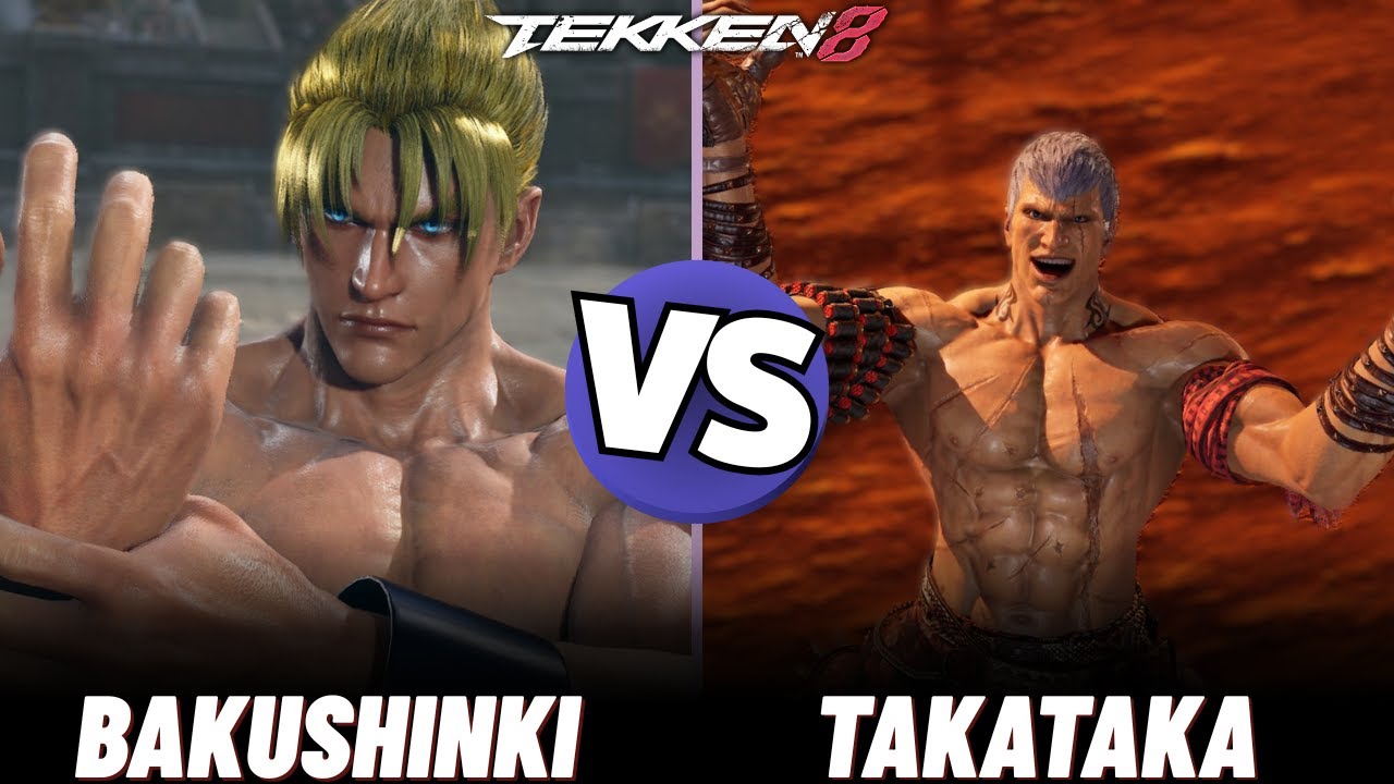 Tekken 8 - Takataka (Bryan) VS Bakushinki (Jin) Quick Match