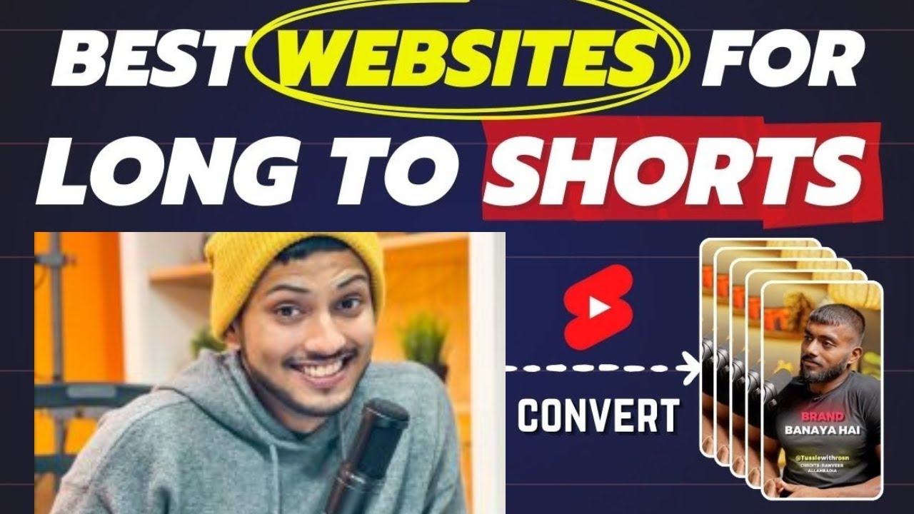 Convert long video to short ( just 1 click) 