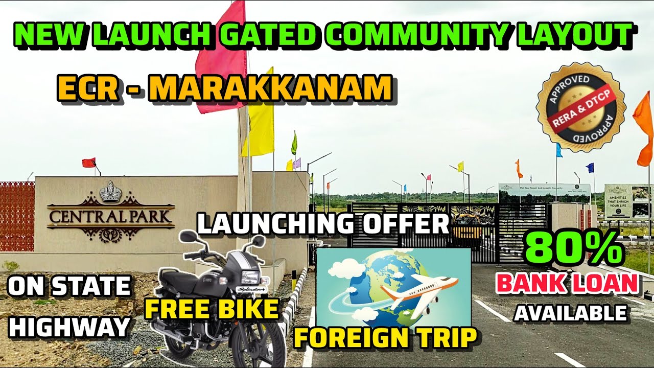 On state highway plots for sale in marakkanam | land for sale in marakkanam