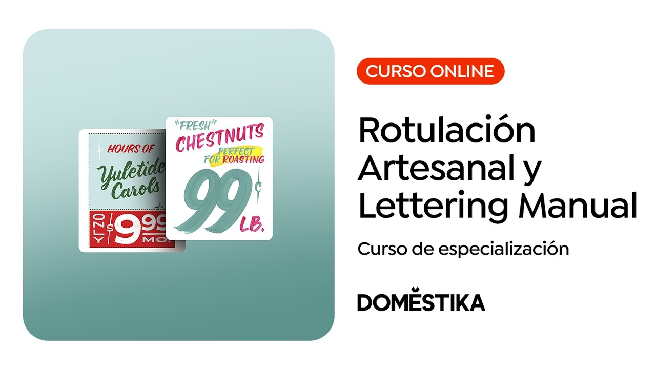 Especialización en rotulación artesanal