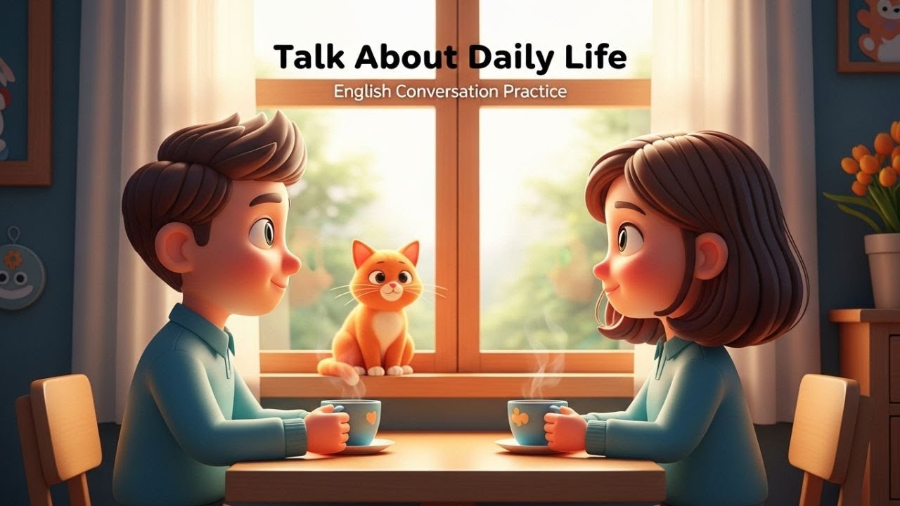 In this episode of  talk about their daily life and daily routines in simple, clear English.