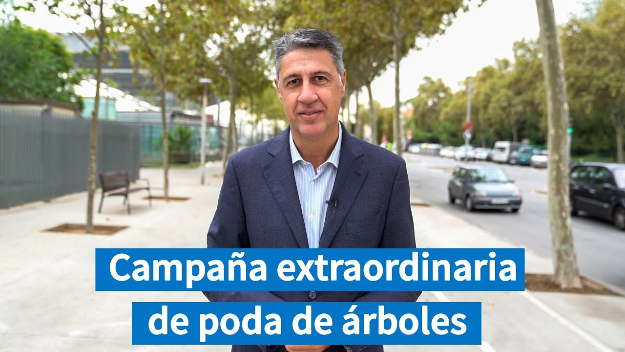 Campaña extraordinaria de poda de árboles | Xavier Garcia Albiol | #Badalona