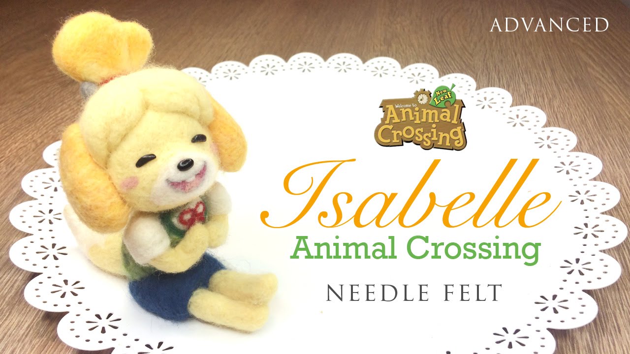 Animal Crossing DLC Felting Tutorial - Nintendo 3DS Collab with NerdECrafter