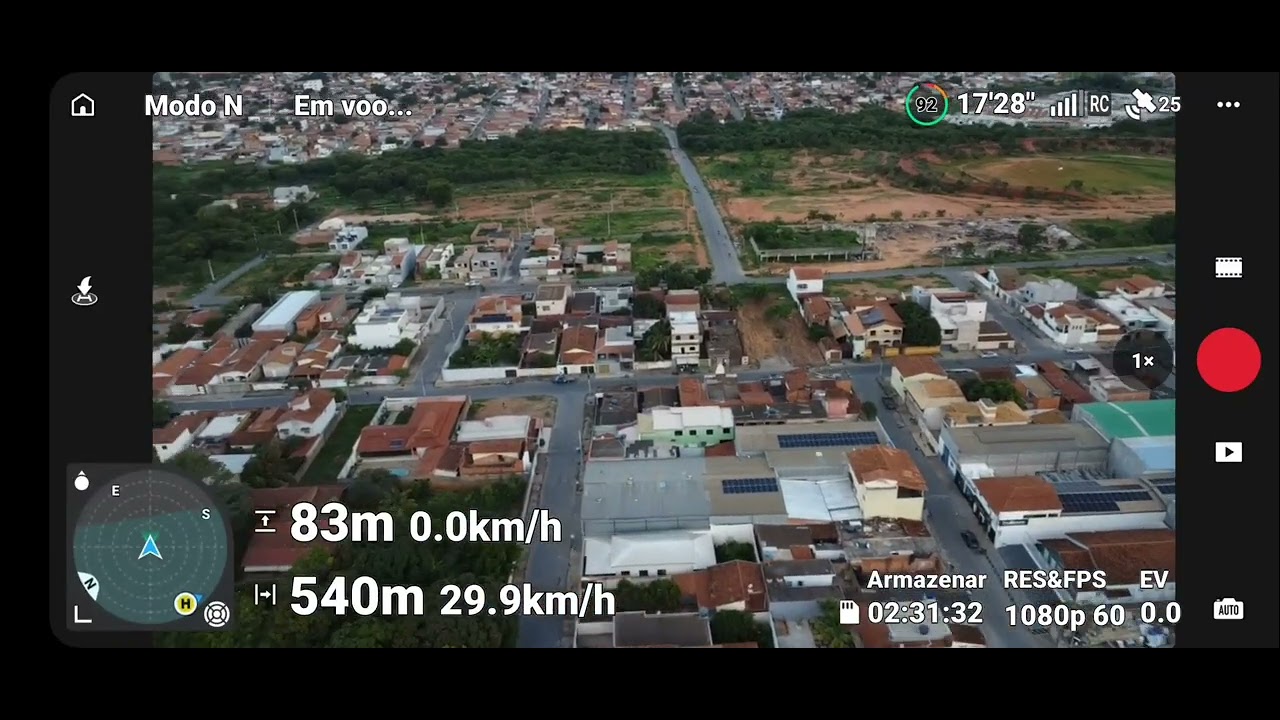 Bairro jardim palmeira e outros do entorno. 15/91/2026- Jotapeh.drone DJi, mini 2 se.