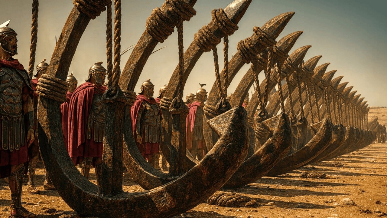 Rzymska tajna broń, która ZNISZCZYŁA imperium | Bitwa pod Eknomos 256 p.n.e.