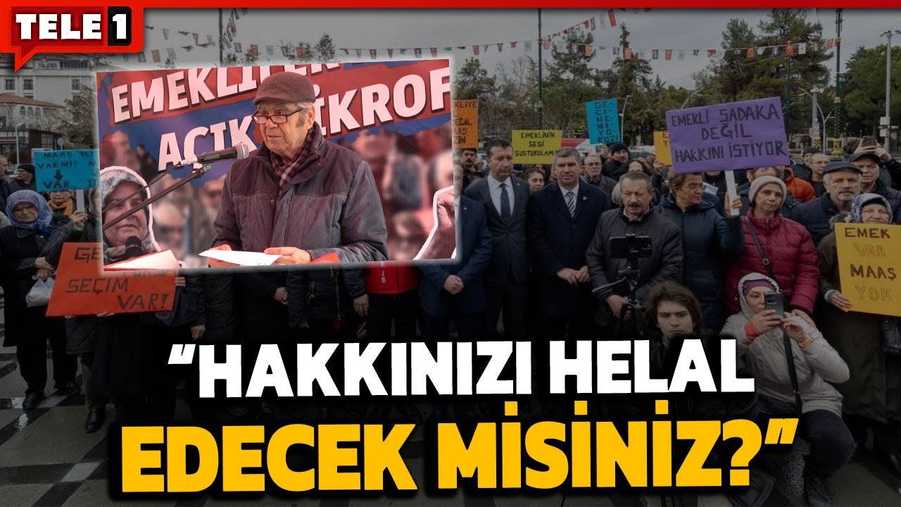 "VERDİKLERİ SEÇİM RÜŞVETİNE ARTIK İNANMAYALIM" CHP'li milletvekilleriyle emekliler bir araya geldi