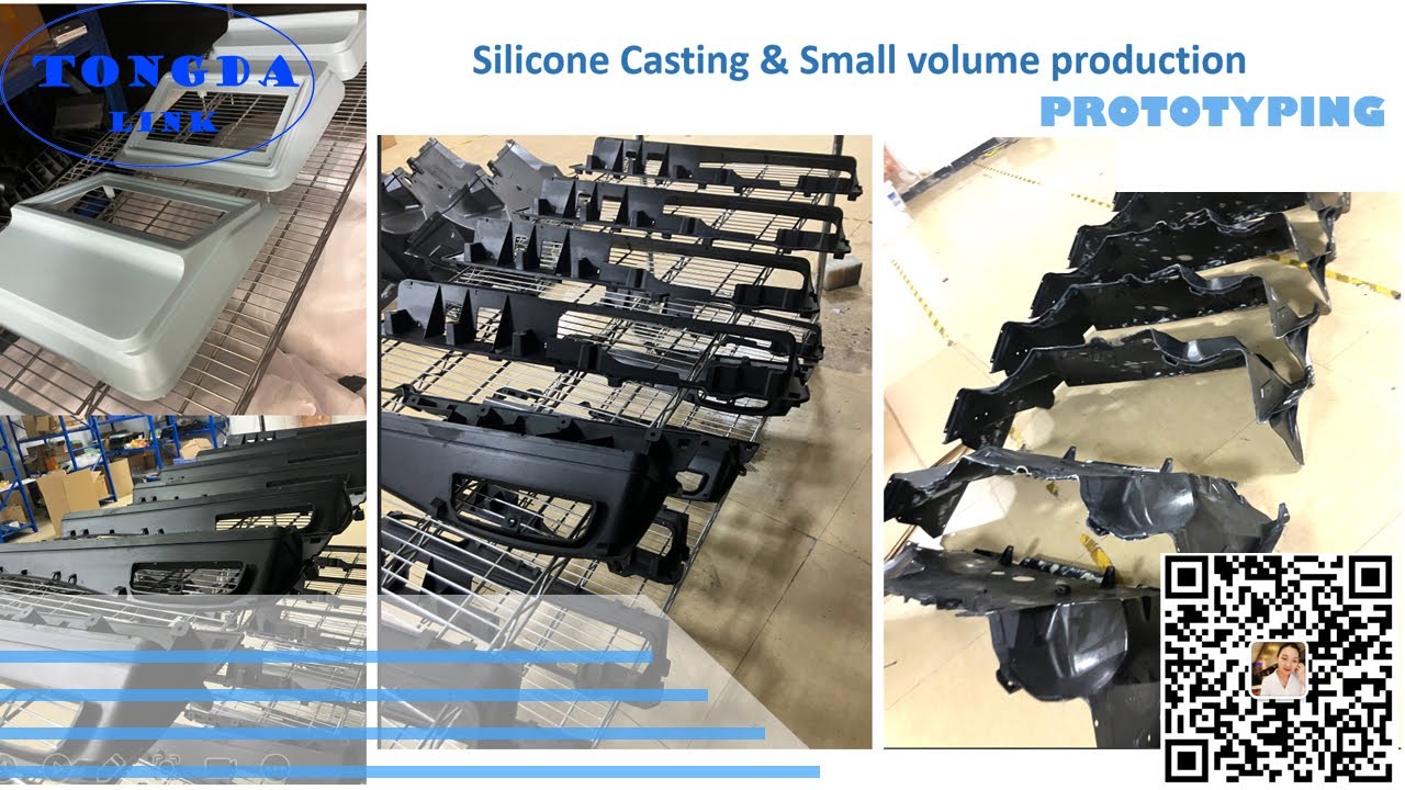 TONGDA LINK offers silicone casting/vacuum casting for prototyping and low-volume plastic production