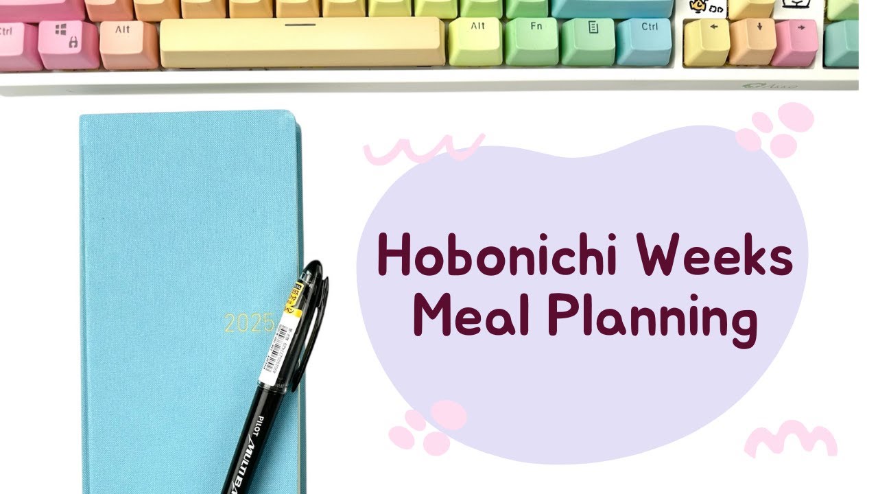 Hobonichi Weeks Meal Planning