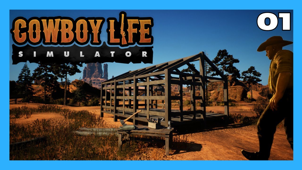 Relaxing Cowboy Life Simulator Walkthrough | Build Your Ranch