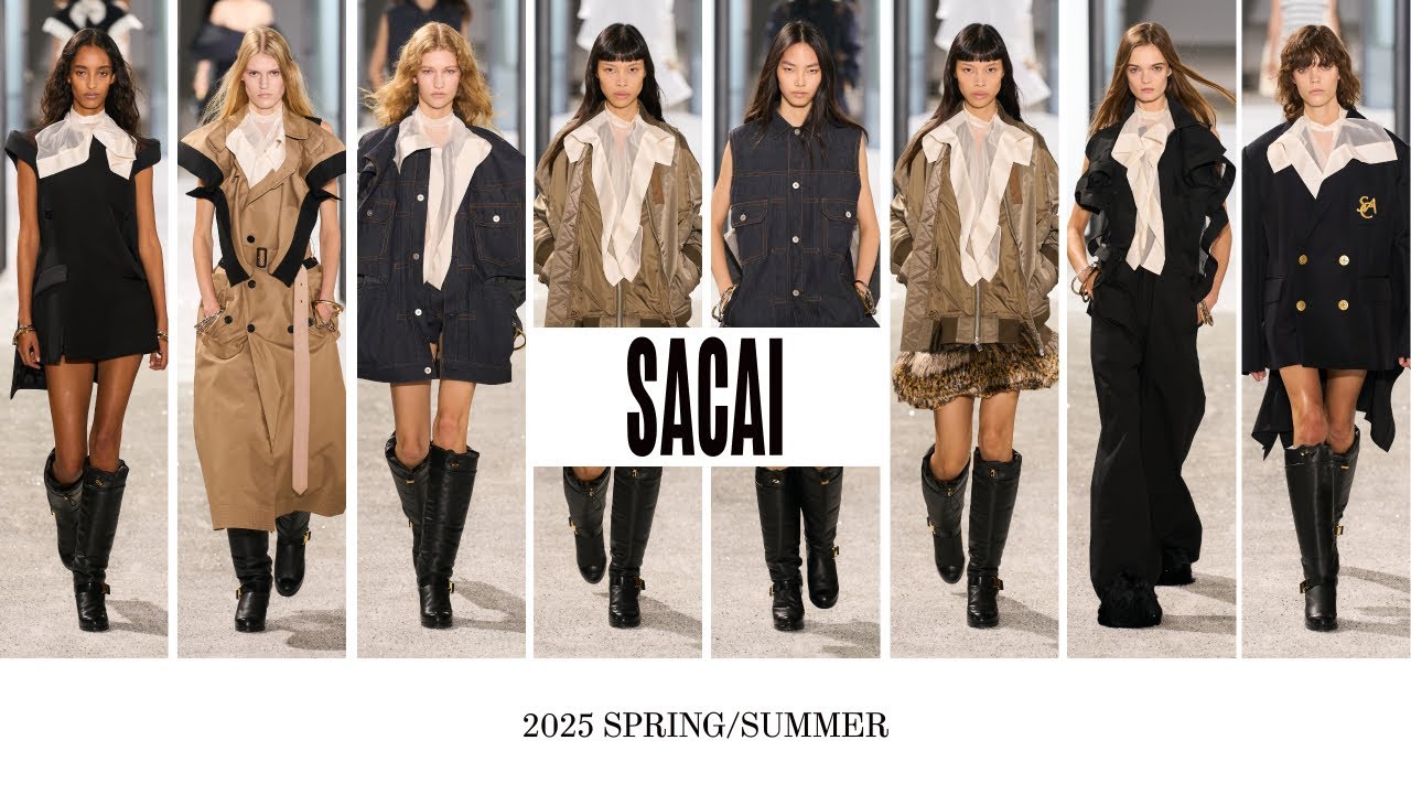 SACAI  Fashion Collection Spring-Summer 2025