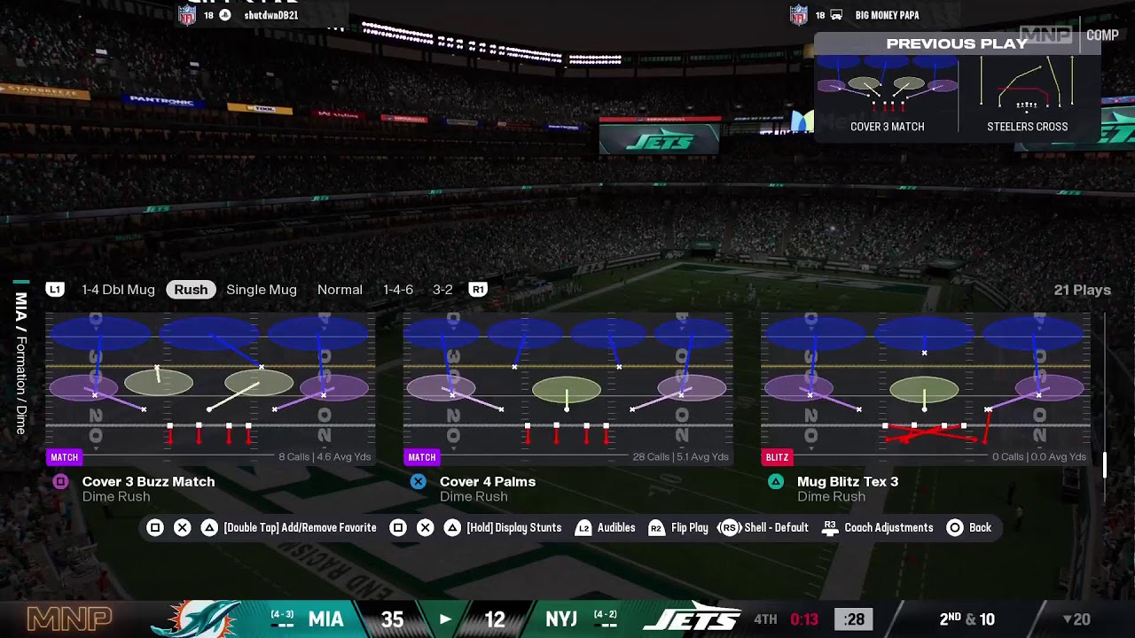 Dolphins vs Jets