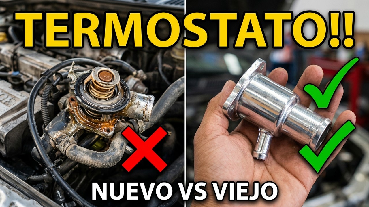 Como cambiar termostato y toma de agua en un platina | Fácil y rápido.