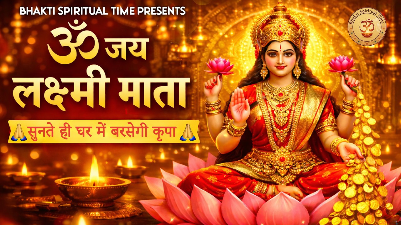 जय लक्ष्मी माता 🙏 | Maa Lakshmi Aarti | Bhakti Spiritual Time | Bhakti Spiritual Time #shorts