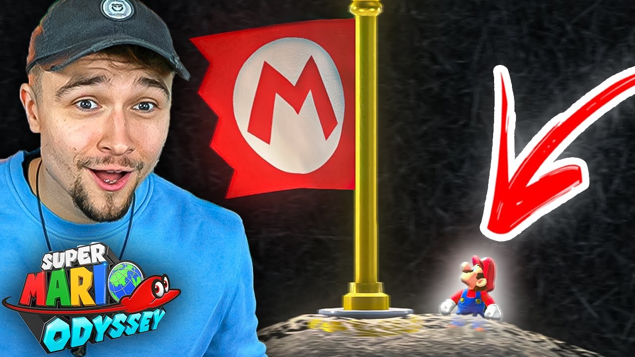 D&auml;vid spielt Mario Odyssey, aber Mario ist WINZIG und SUPER SCHWACH
