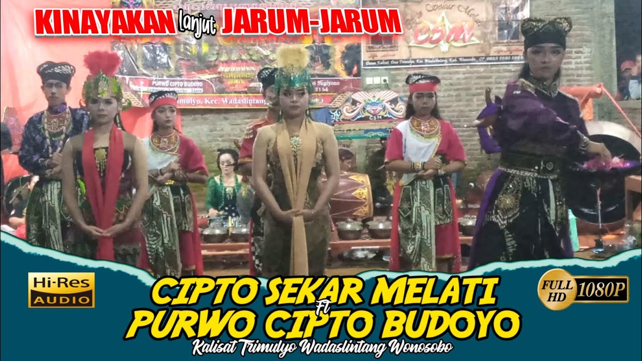 Terbaru 🌟 Kinayakan versi angklung CIPTO SEKAR MELATI ft PURWO CIPTO BUDOYO Kalisat Wadaslintang