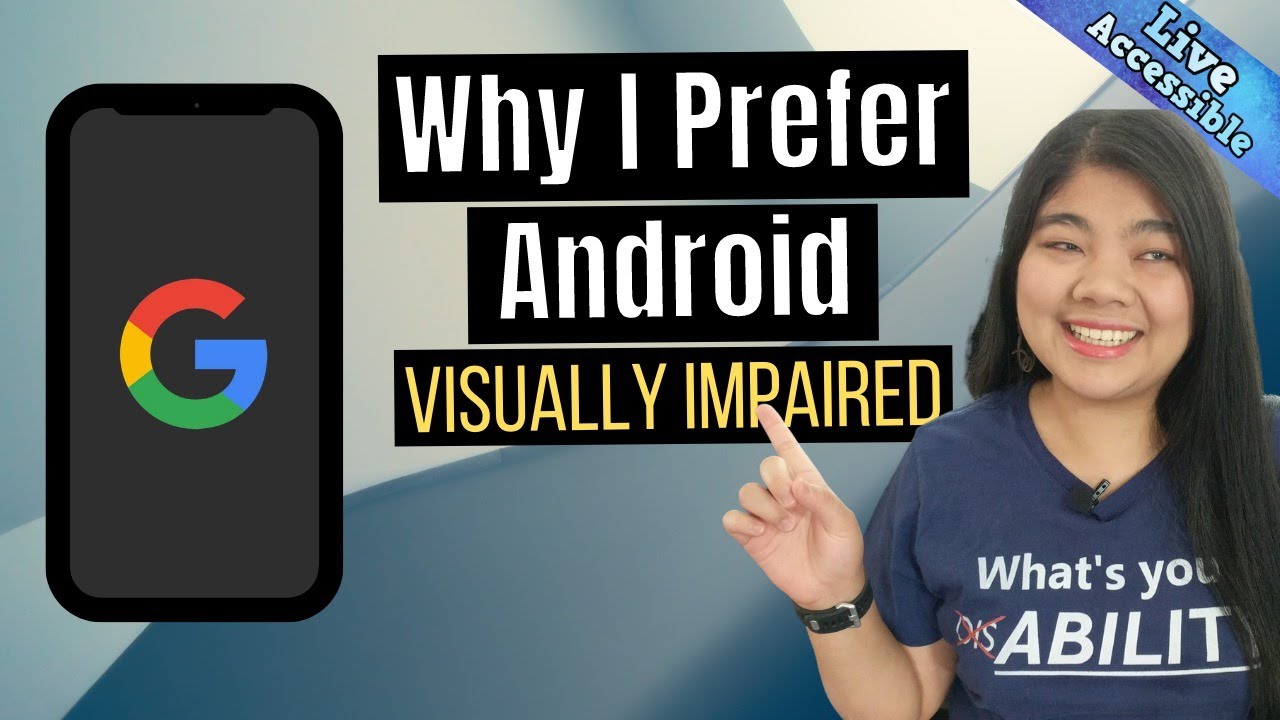 Why I like Pixel Phones with Android BETTER than iPhones & Samsung being Visually Impaired / Blind