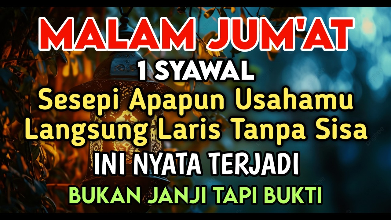BISMILLAH KUNFAYAKUN🤲🤲SESEPI APAPUN USAHA,BISA DILARISKAN DENGAN AYAT INI | SEMOGA MENDAPAT BERKAH