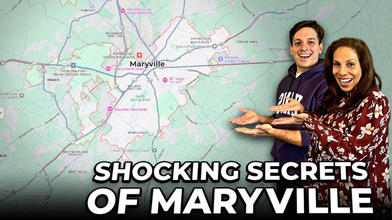 Map Tour Of Maryville TN: You Need To See This! | Life In Maryville Tennessee