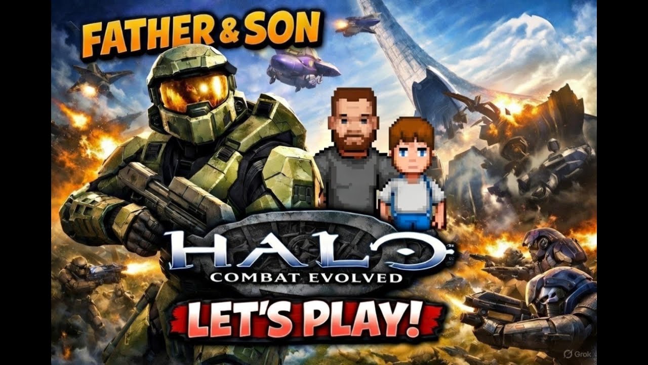 Вы уже играли в Halo CE со своими детьми?