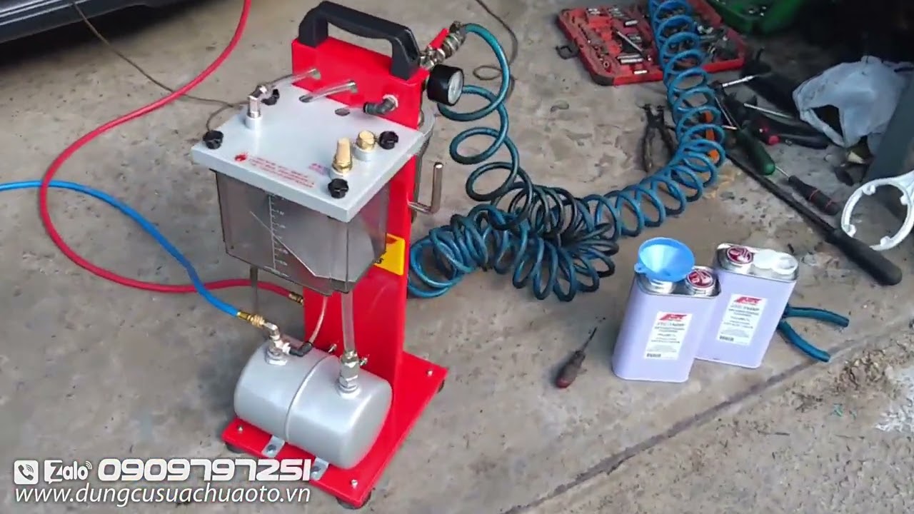 Máy vệ sinh hệ thống lạnh ô tô JTC 1409
