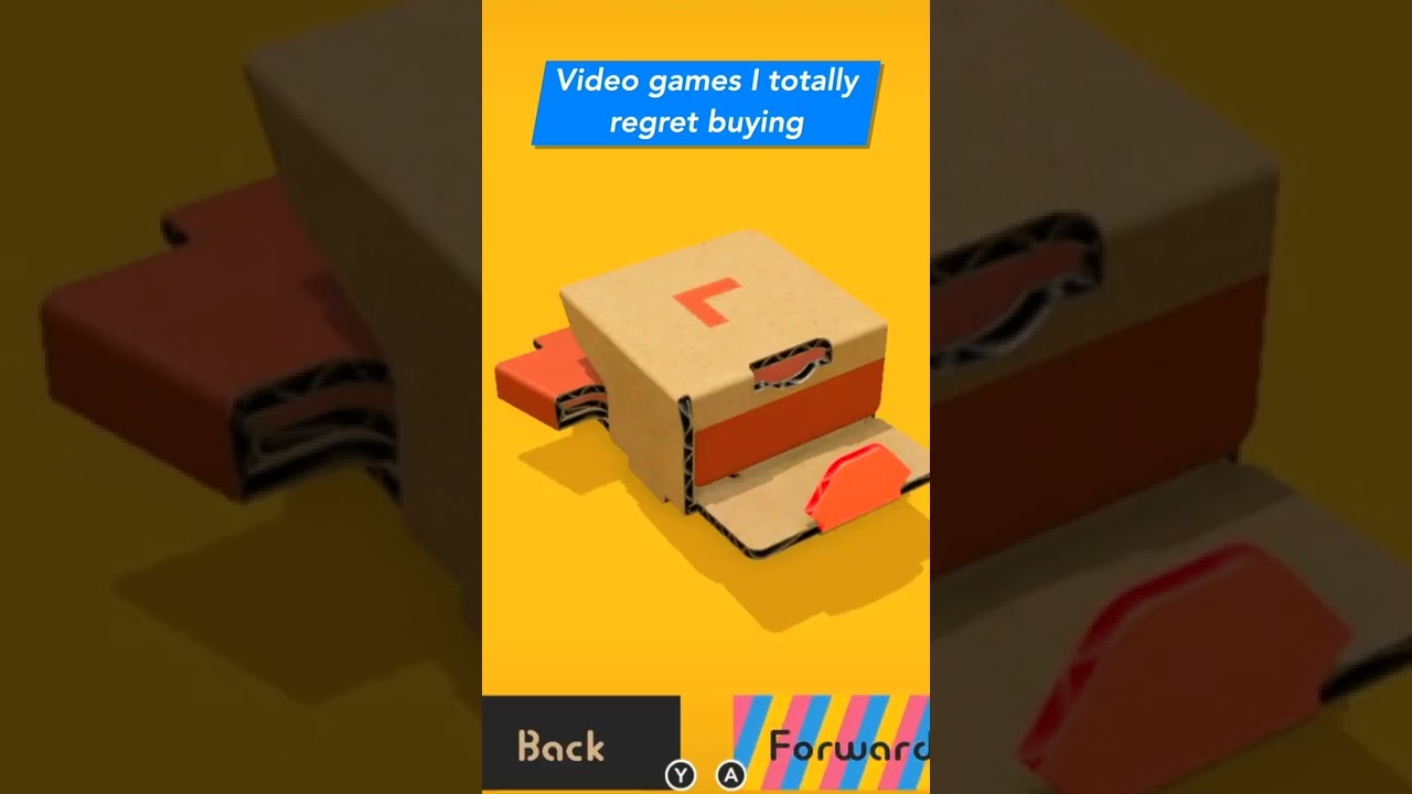 Игры, о покупке которых я жалею - NINTENDO LABO #шорты