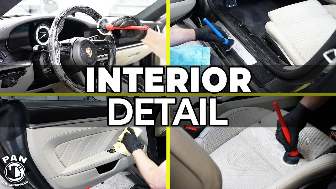How I Detail The Interior Of My Car - Interior Auto Detailing (ASMR)