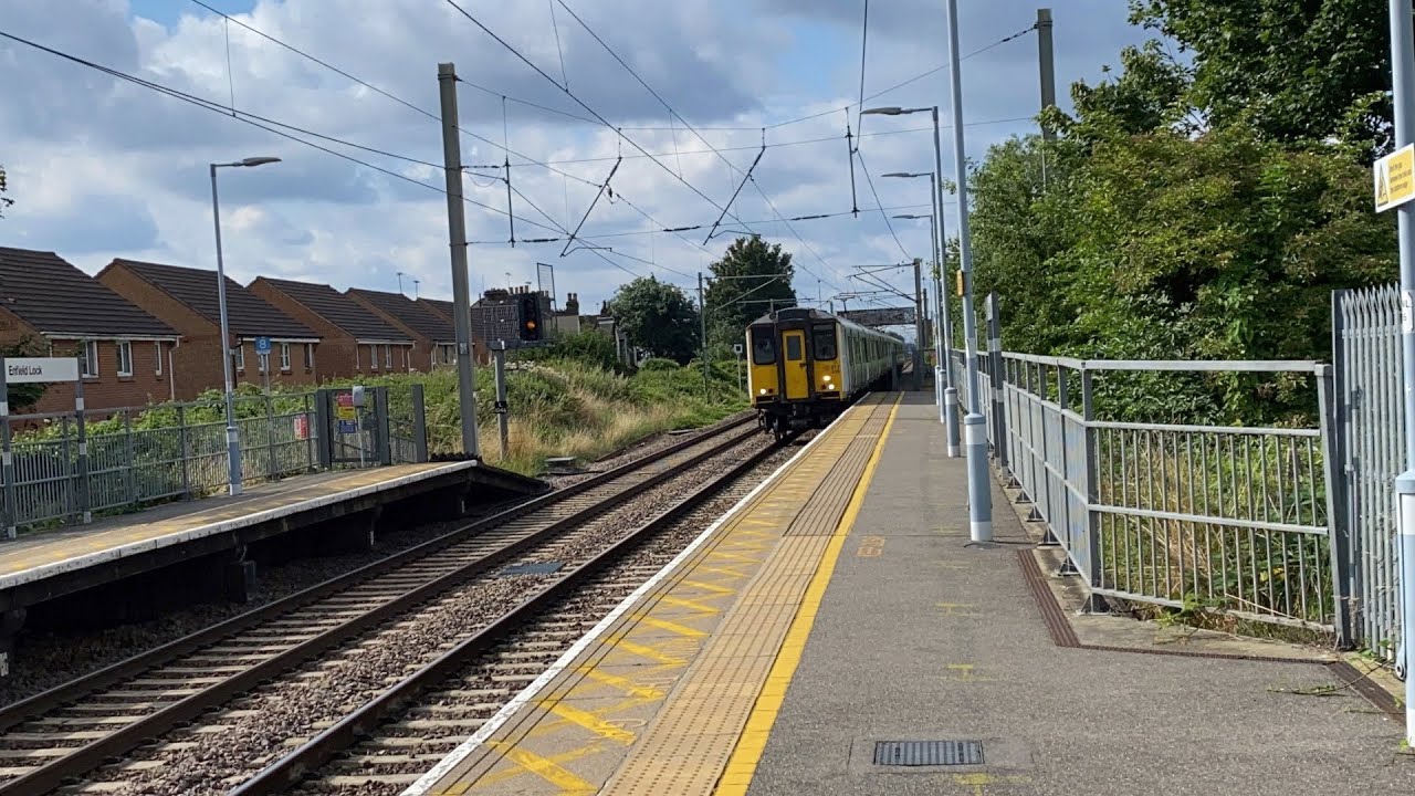 Greater Anglia Trains at Enfield Lock on July 28th 2021