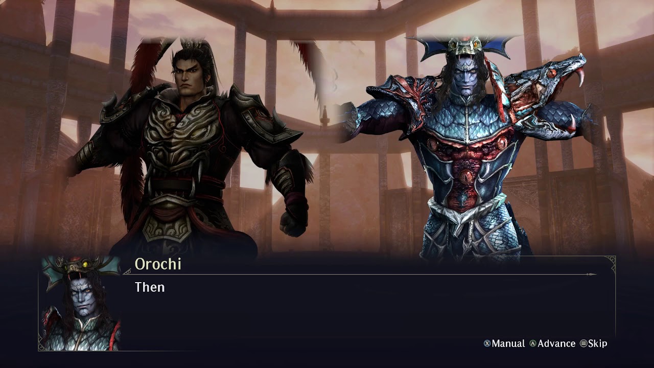 Warriors Orochi 4 - Camp Lines - Lu Bu