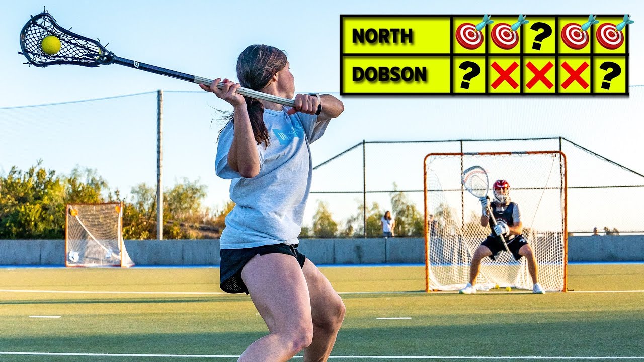 The Best WOMEN'S Shooter vs. Pro MEN'S Lacrosse Goalie