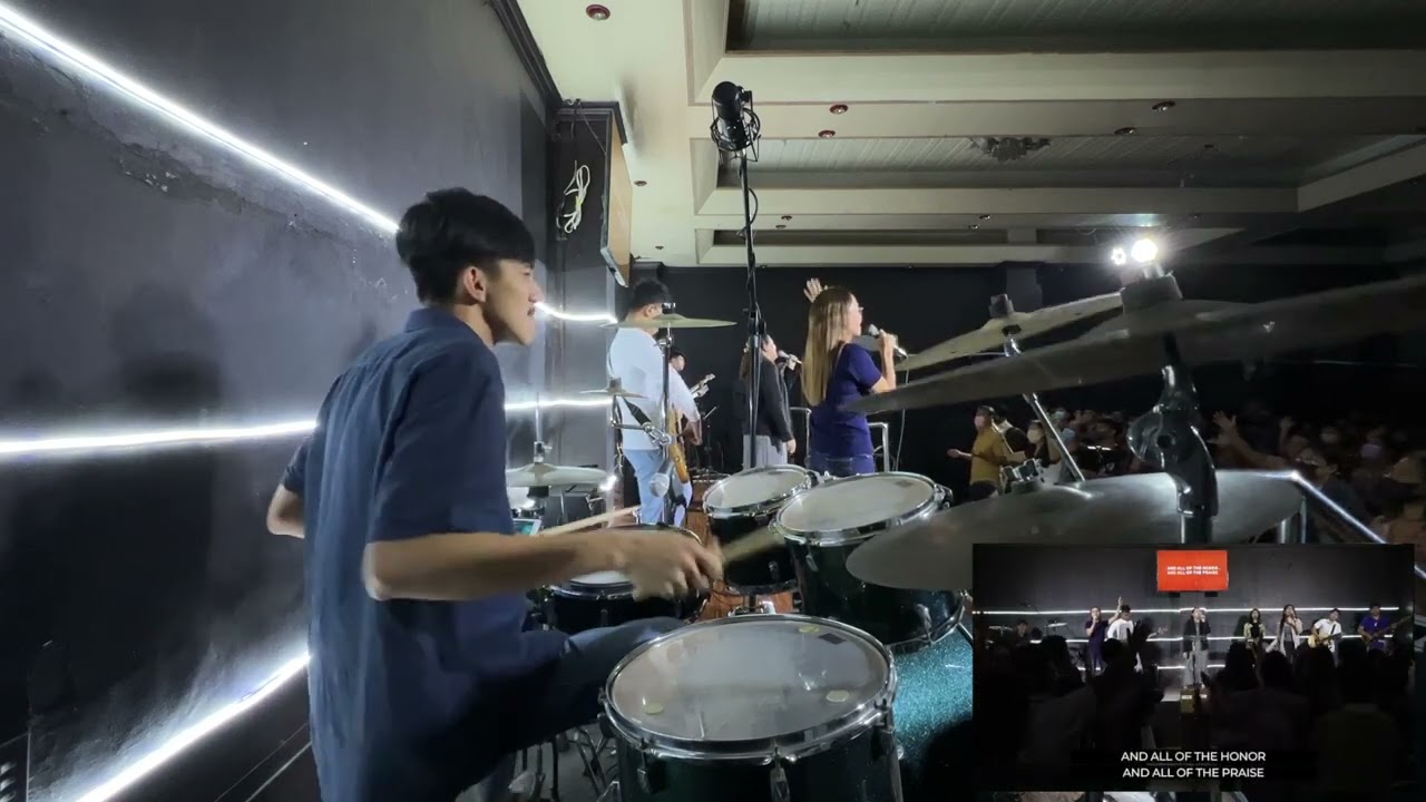 When I think about the Lord - Christ for the nations Music // DRUM COVER