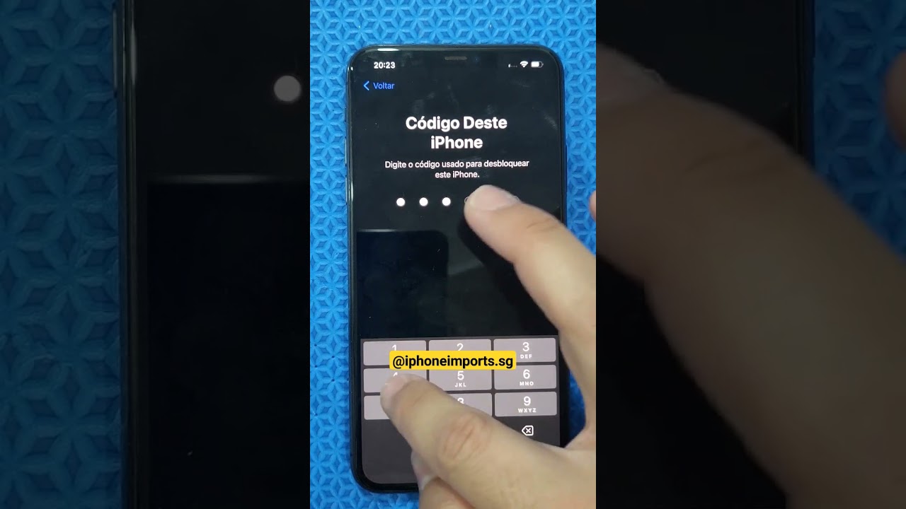 COMO APAGAR TODOS OS DADOS E ZERAR O IPHONE - feat @iphoneimports.sg
