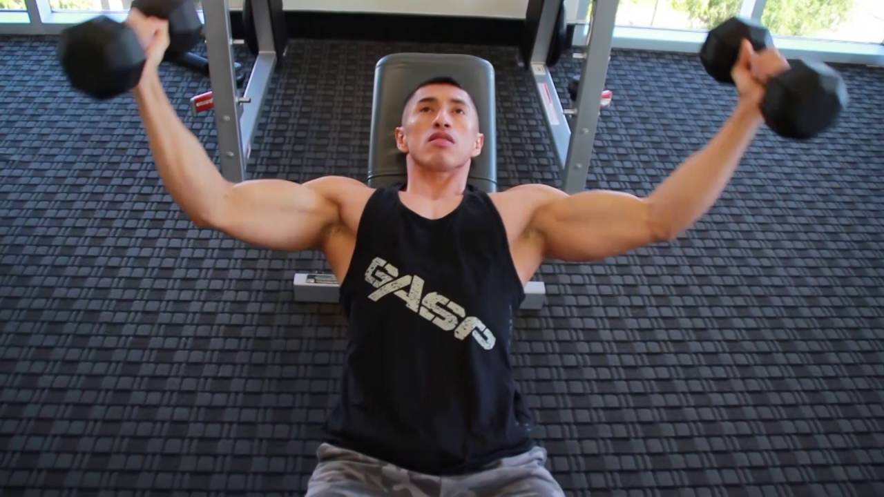 Incline Dumbbell Fly With a Twist