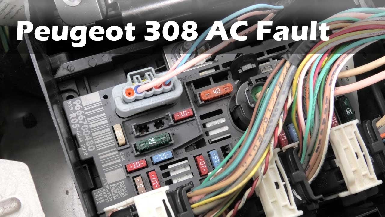 Peugeot 308 Кондиционер не работает. Диагностика и ремонт. ЧАСТЬ 1