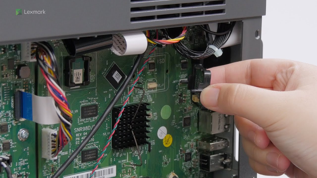 MX532/MX632/XM3350&mdash;Installing the Intelligent Storage Drive