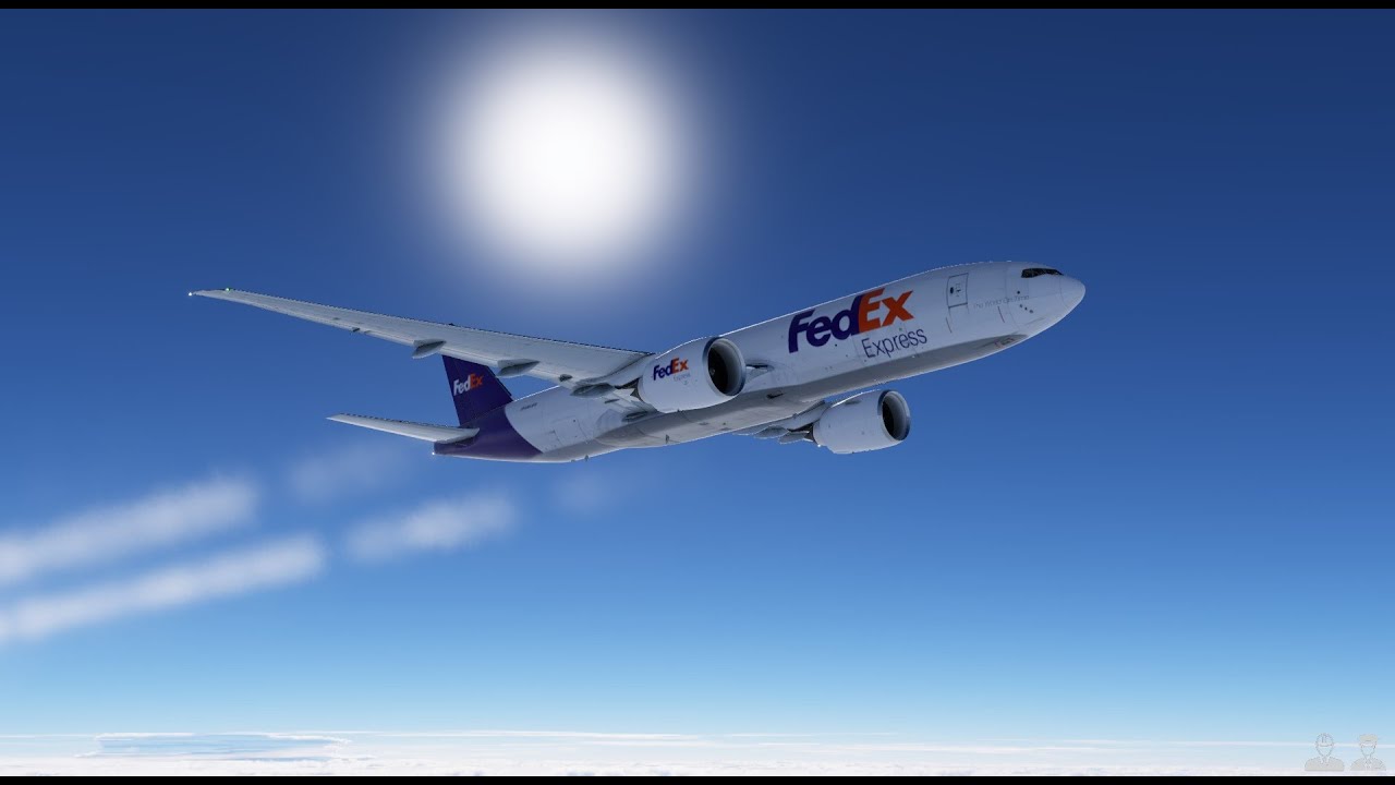 XPLANE 12.4.0 B1 PHNL PANC FDX 7751 FULL FLIGHT