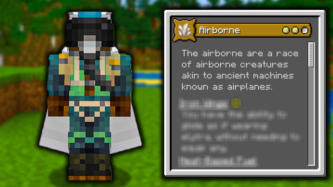 Airborne Origin — Minecraft Origins Explained (Custom Origin)